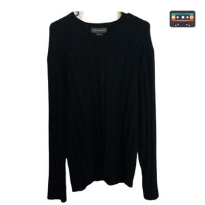 Banana Republic Knitted Sweater Black Men's Large